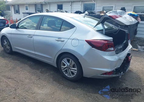 2019 Hyundai Elantra Sel z USA, uszkodzony, nr VIN 5NPD84LF1KH480816